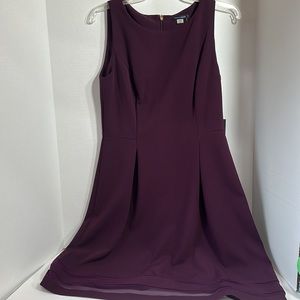 Tommy Hilfiger purple sleeveless dress career office size 10
